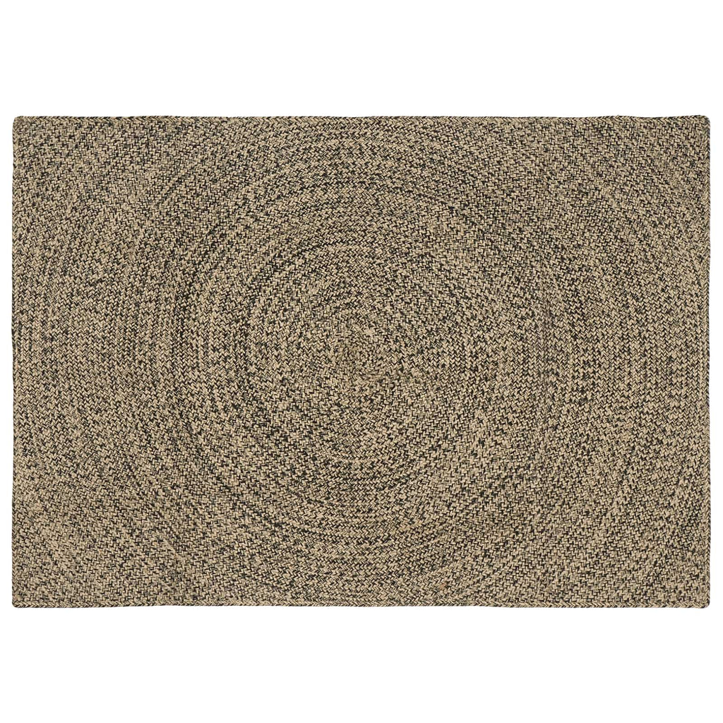 Bereichsteppiche Natürlich und Schwarz 120 x 170 cm Jute