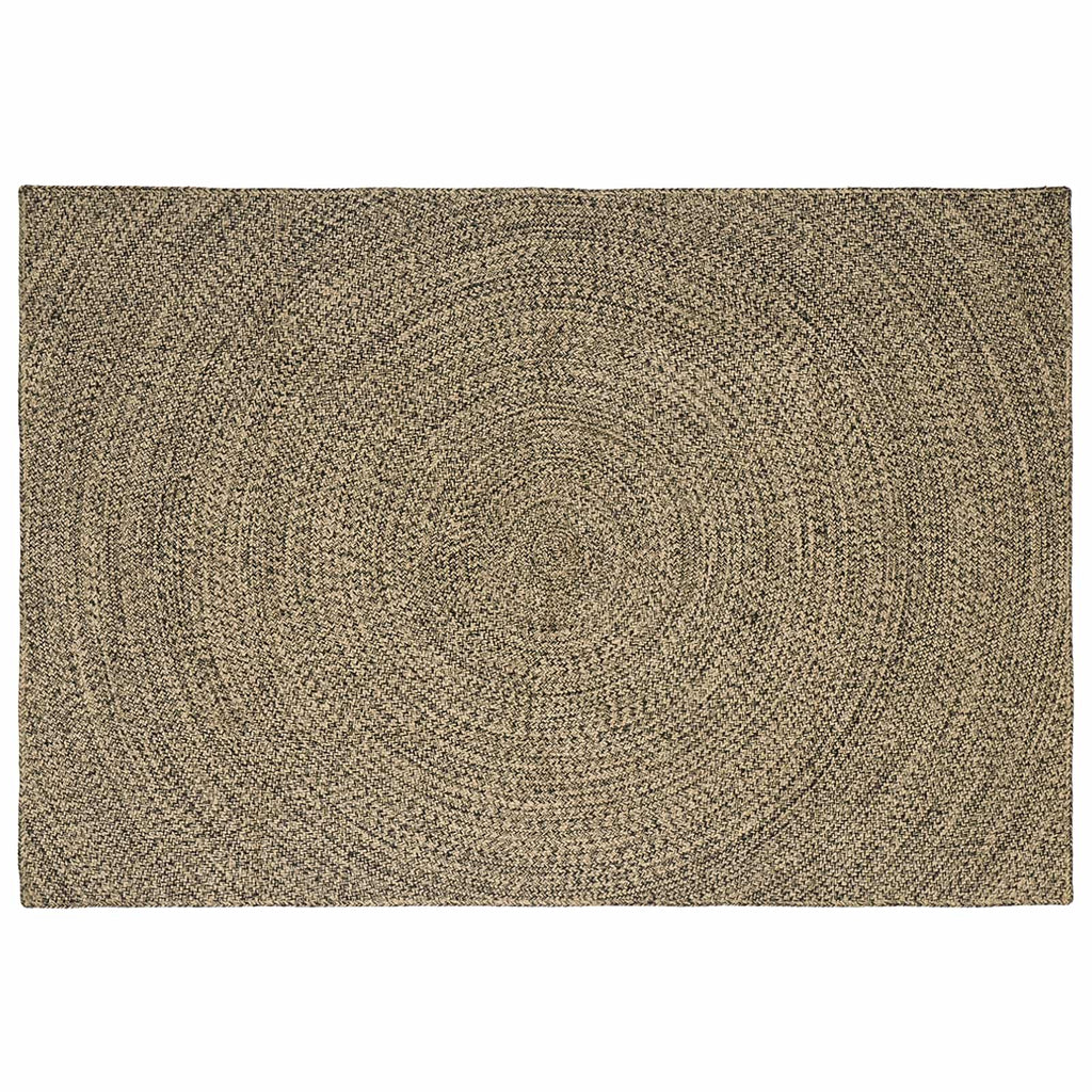 Bereichsteppiche Natürlich und Schwarz 240 x 340 cm Jute