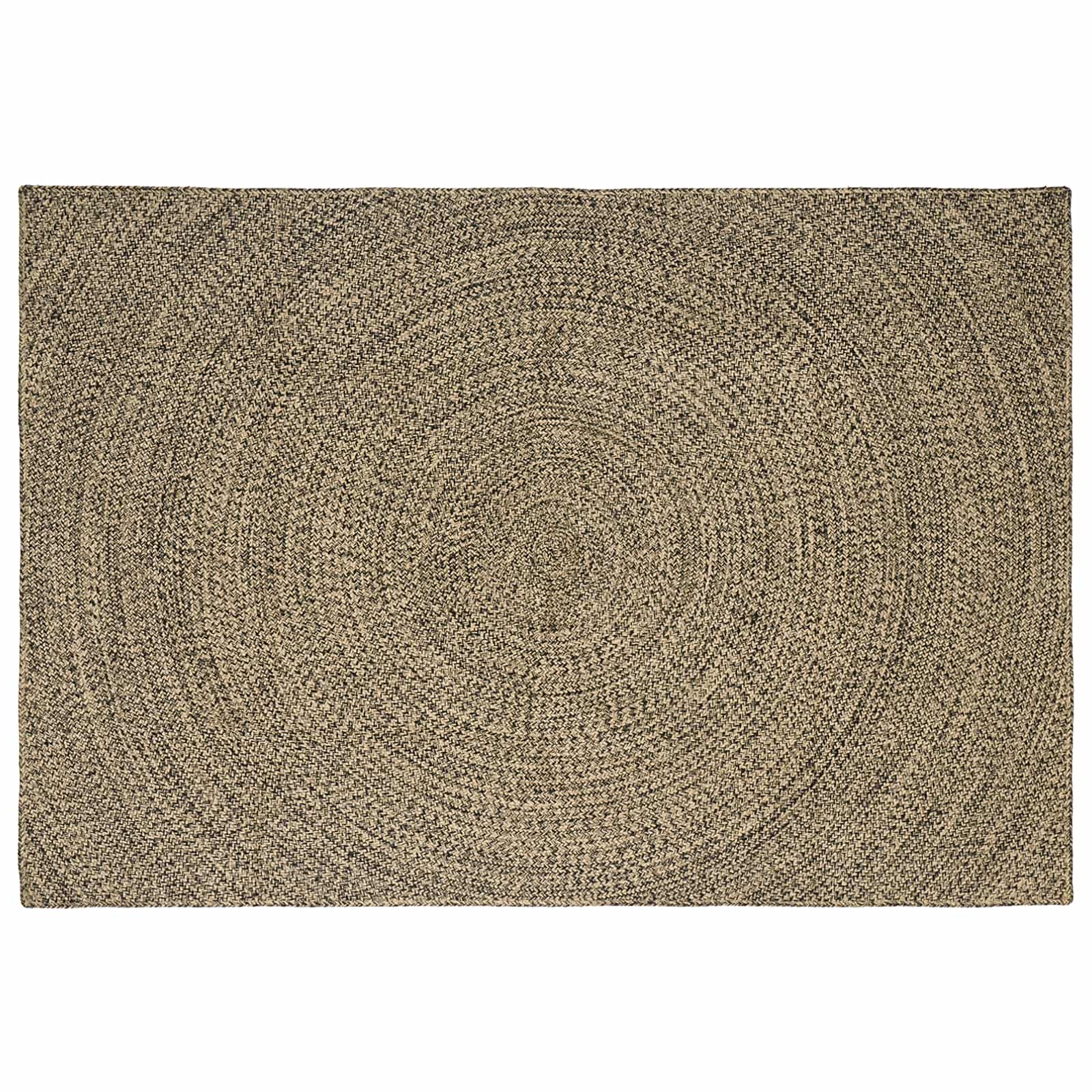 Bereichsteppiche Natürlich und Schwarz 240 x 340 cm Jute