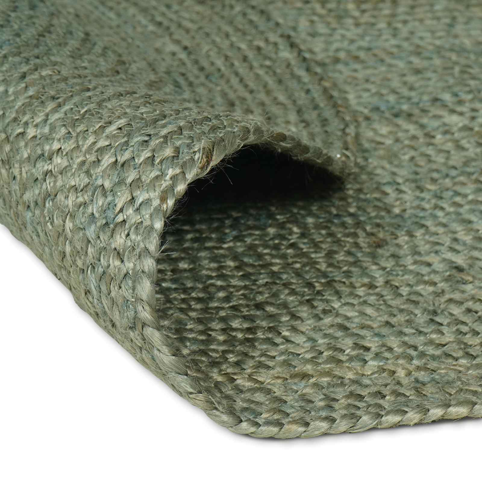 Bereichsteppiche Olive Grün 100 x 152 cm Jute