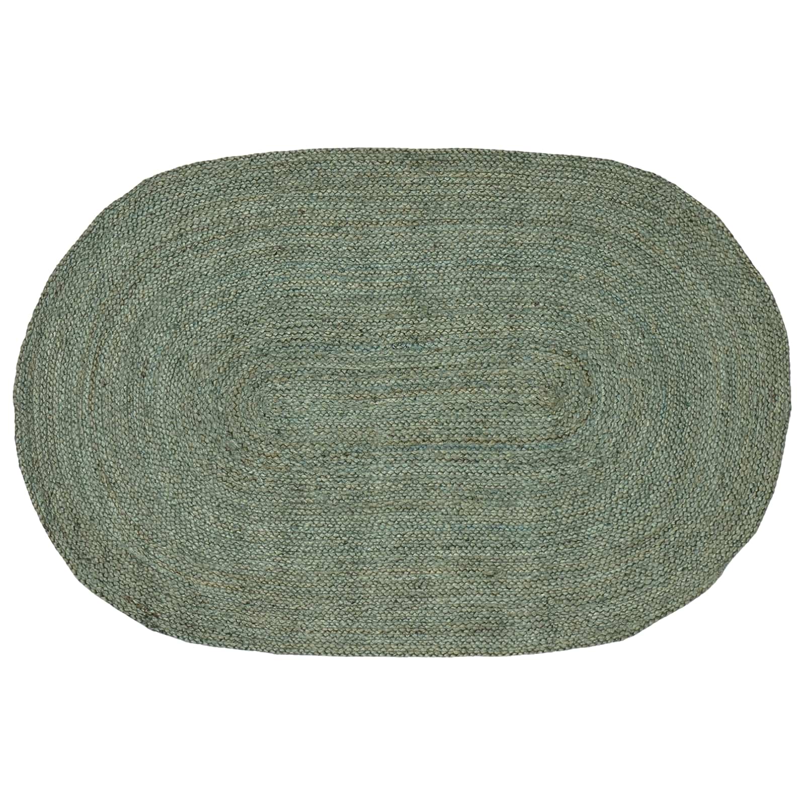 Bereichsteppiche Olive Grün 100 x 152 cm Jute