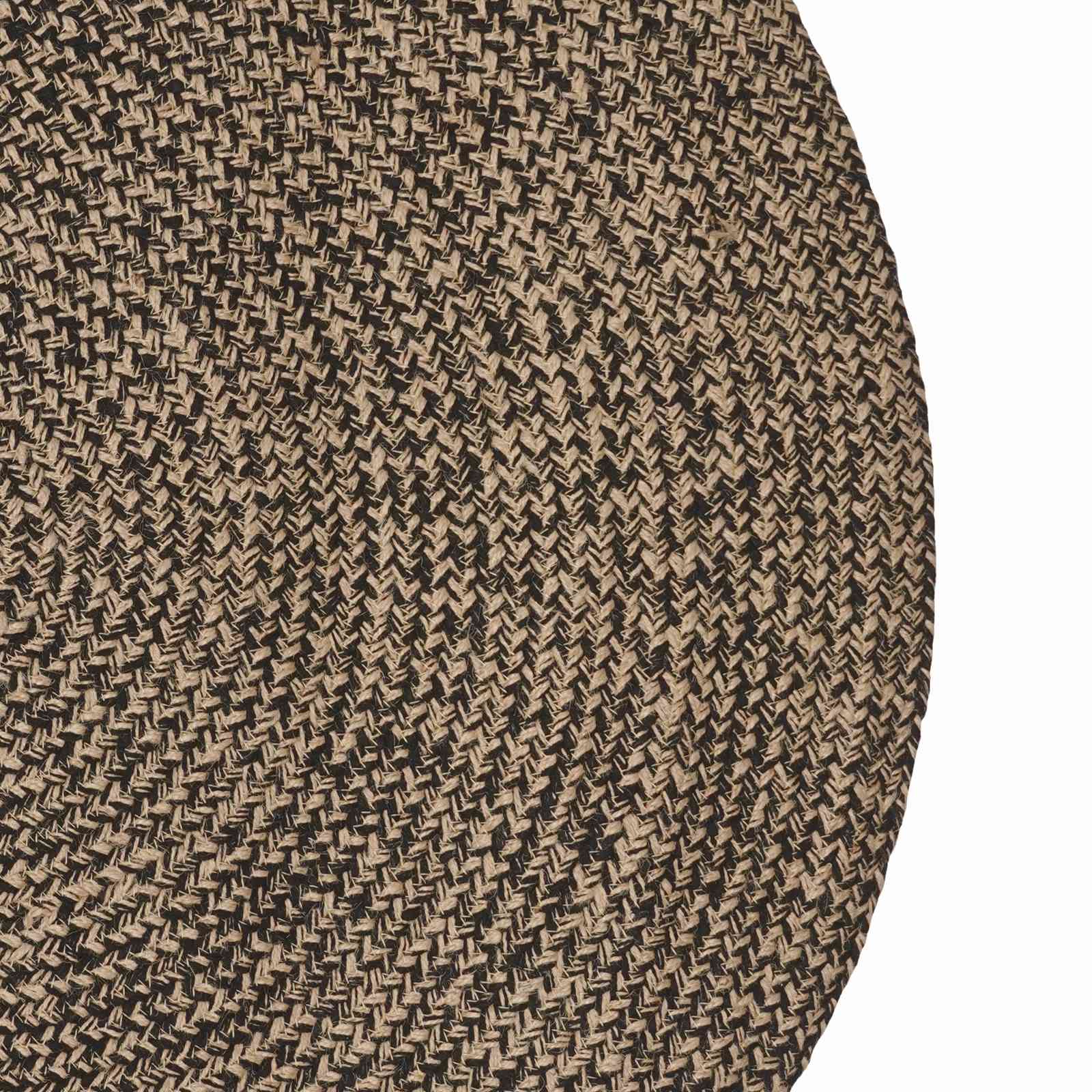Bereichsteppiche Schwarz 100 x 152 cm Jute