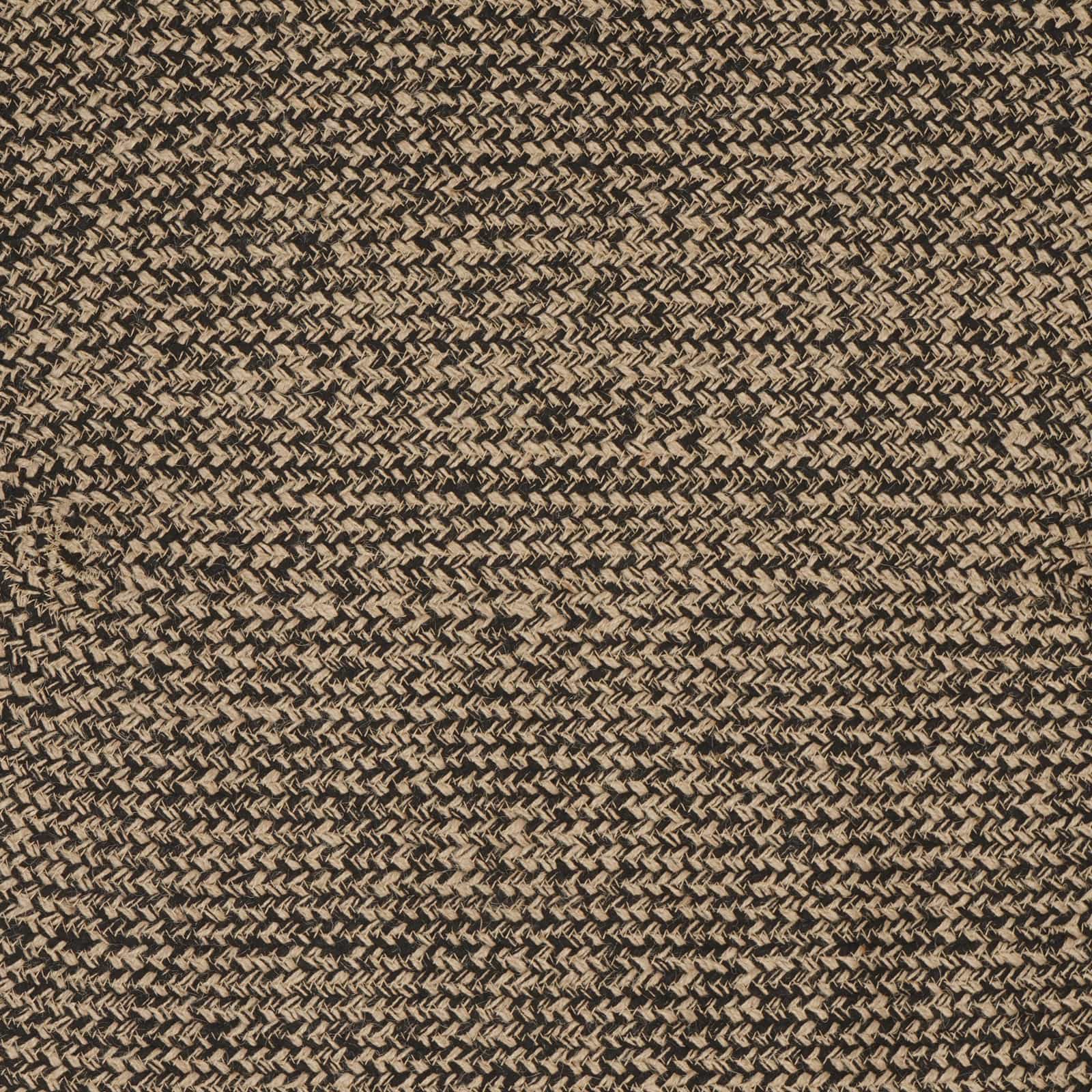 Bereichsteppiche Schwarz 122 x 183 cm Jute