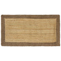 Bereichsteppiche Grau 60 x 110 cm Jute