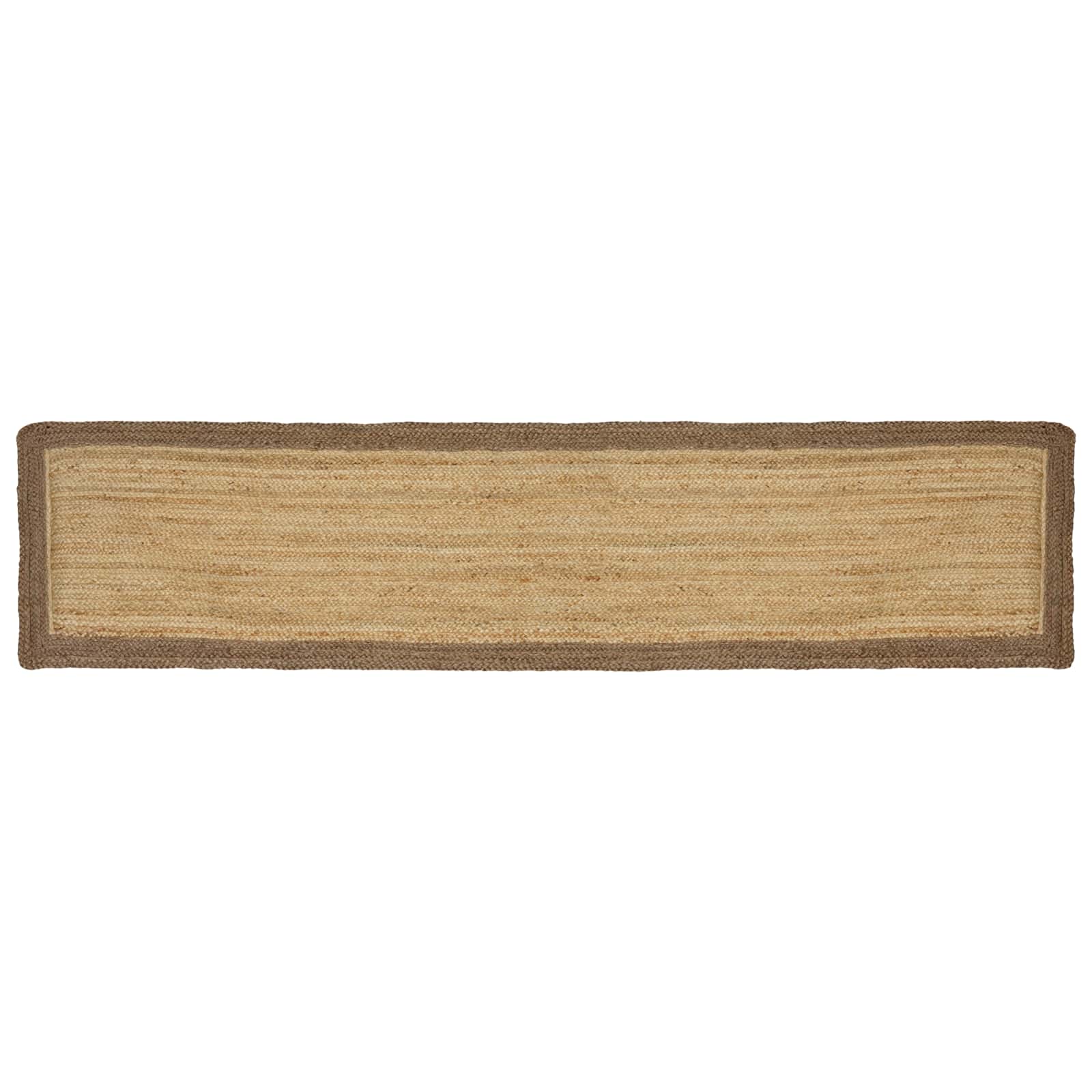 Bereichsteppiche Grau 60 x 200 cm Jute