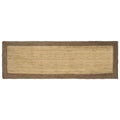 Bereichsteppiche Grau 80 x 300 cm Jute
