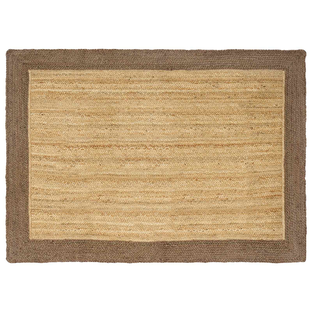Bereichsteppiche Grau 140 x 200 cm Jute