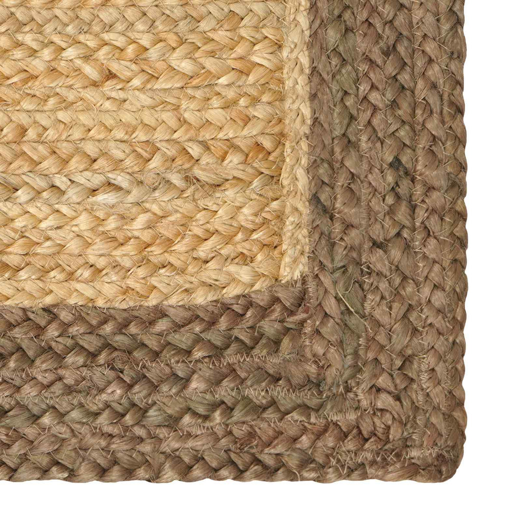Bereichsteppiche Grau 200 x 200 cm Jute