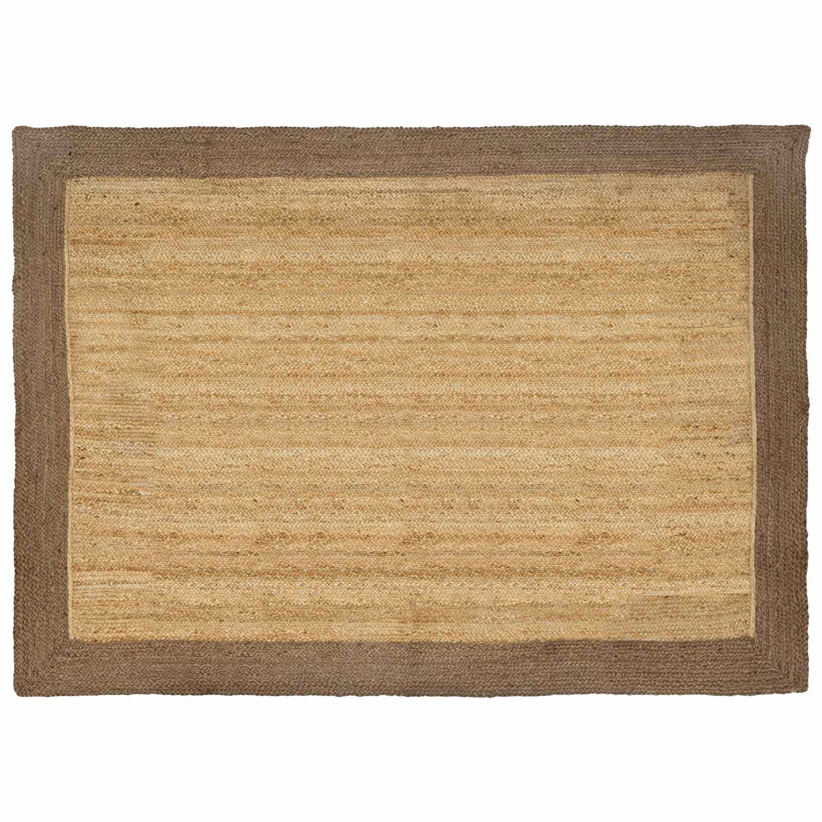 Bereichsteppiche Grau 240 x 340 cm Jute