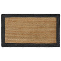 Bereichsteppiche Dunkelgrau 60 x 110 cm Jute