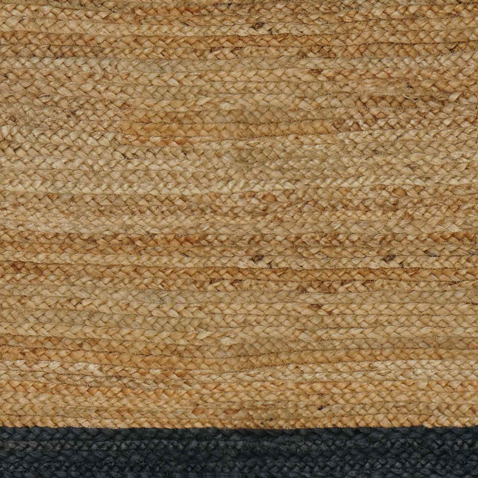 Bereichsteppiche Dunkelgrau 60 x 250 cm Jute