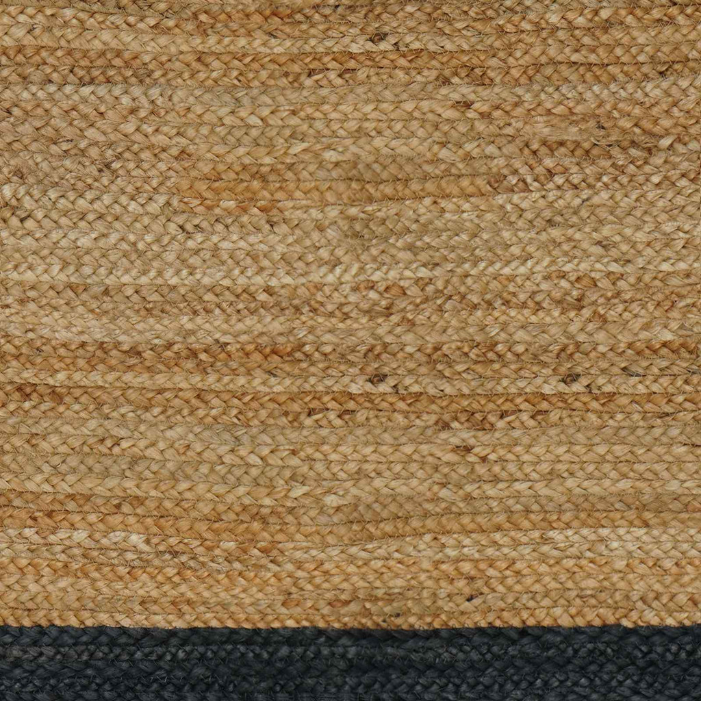 Bereichsteppiche Dunkelgrau 80 x 200 cm Jute