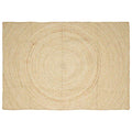 Bereichsteppiche Weiß 200 x 290 cm Jute