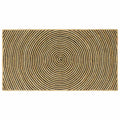 Bereichsteppiche Schwarz 100 x 200 cm Jute