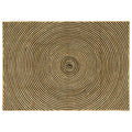 Bereichsteppiche Schwarz 120 x 170 cm Jute