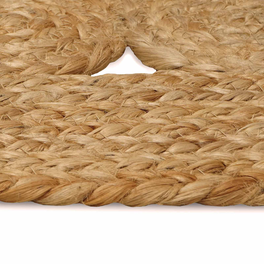 Bereichsteppiche Natur Ø 150 cm Jute