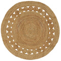 Bereichsteppiche Natur Ø 150 cm Jute