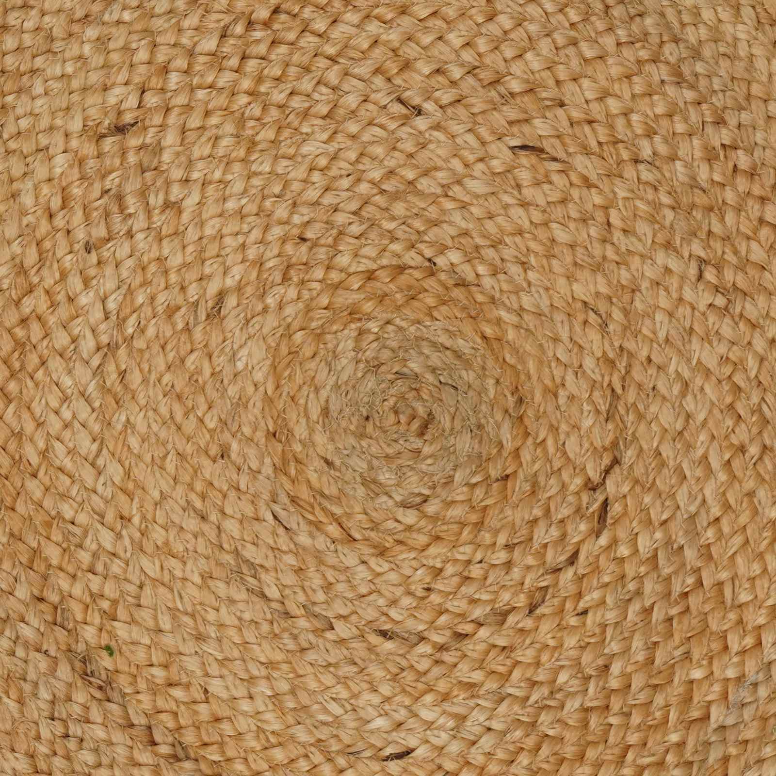 Bereichsteppiche Natur Ø 210 cm Jute