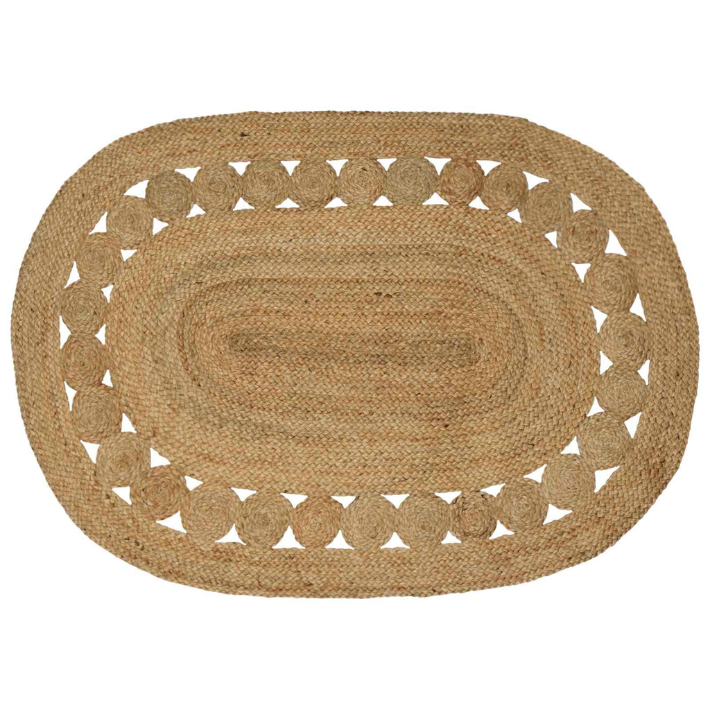 Bereichsteppiche Natur 100 x 152 cm Jute