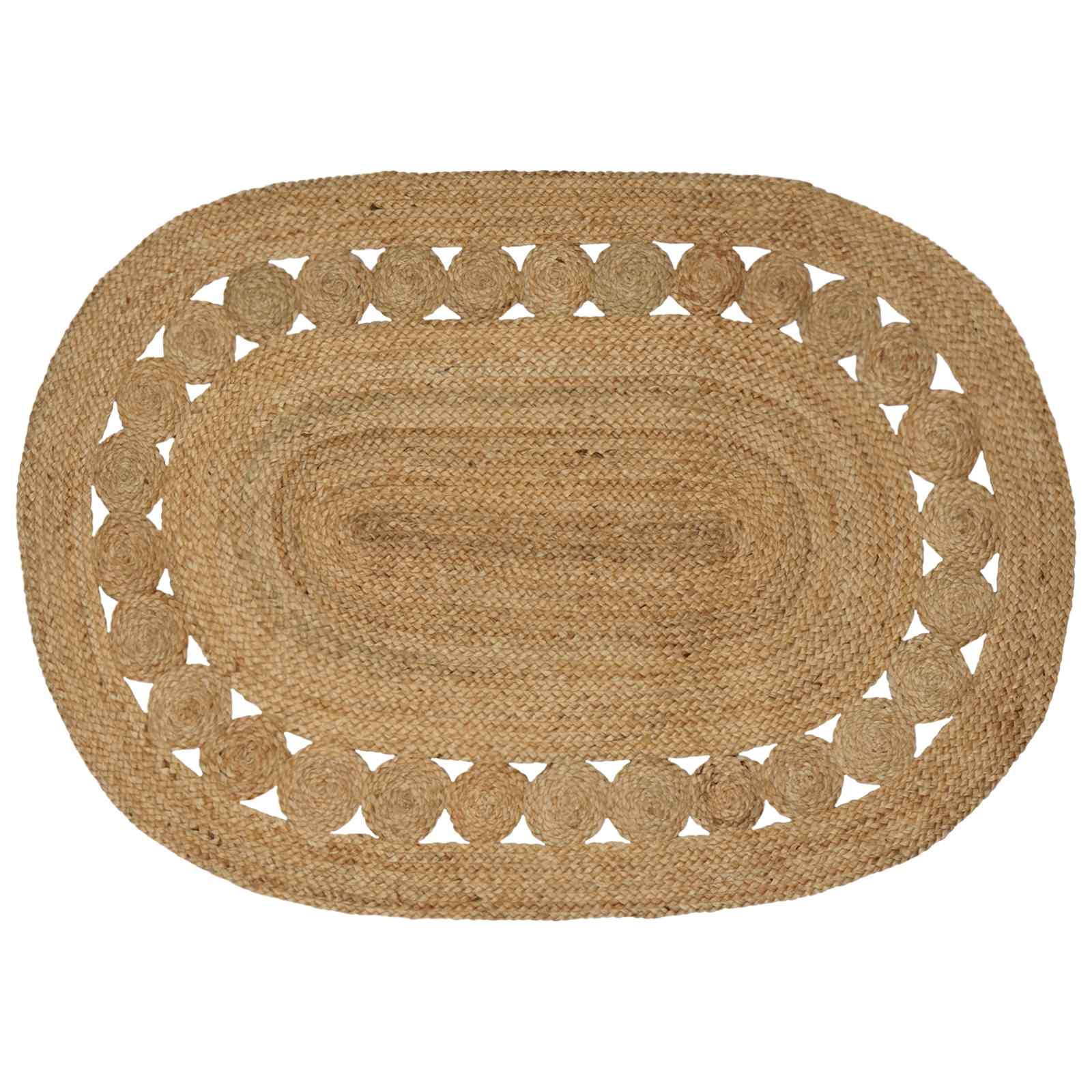 Bereichsteppiche Natur 100 x 152 cm Jute