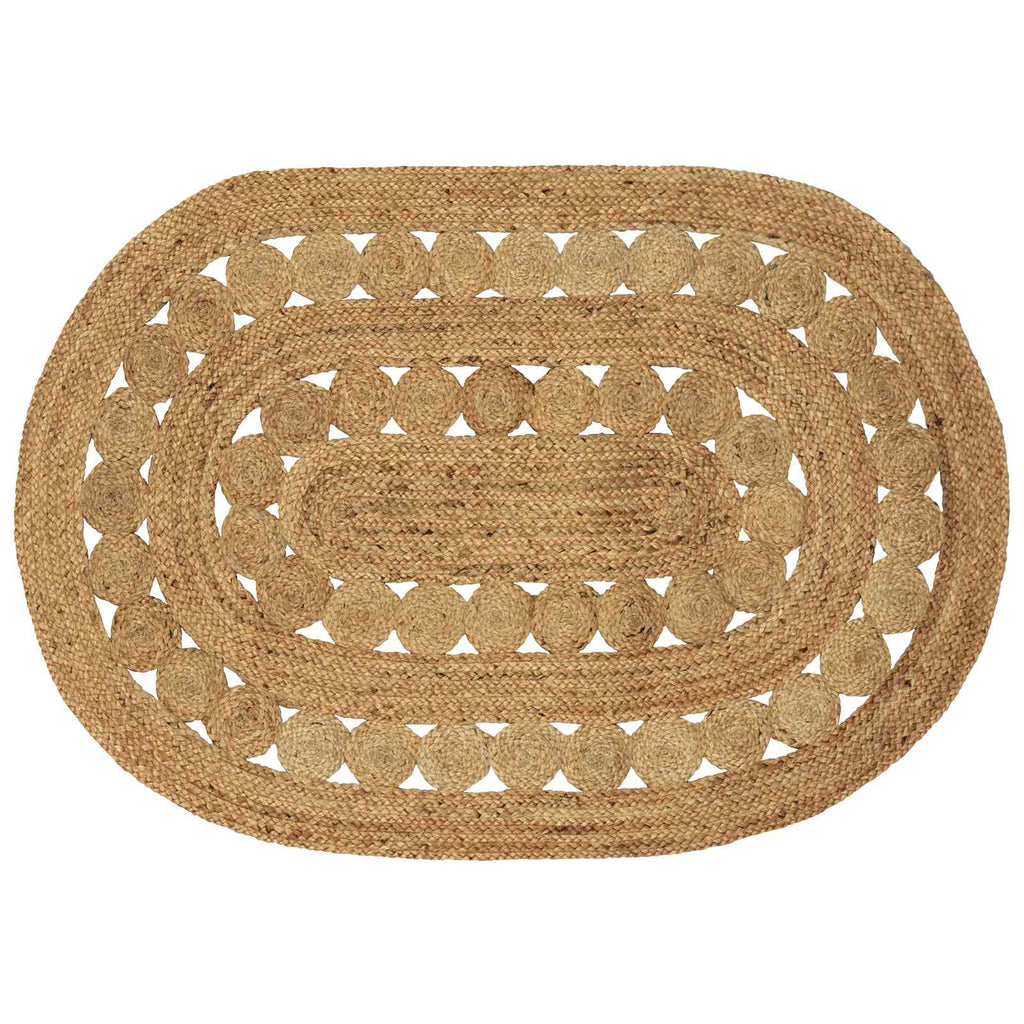 Bereichsteppiche Natur 100 x 152 cm Jute