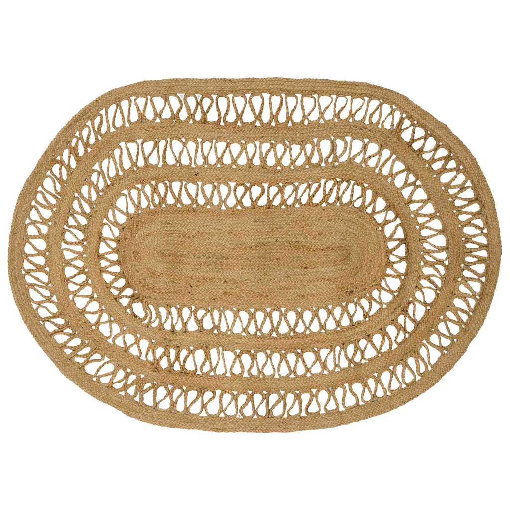 Bereichsteppiche Natur 100 x 152 cm Jute