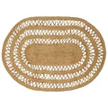 Bereichsteppiche Natur 100 x 152 cm Jute
