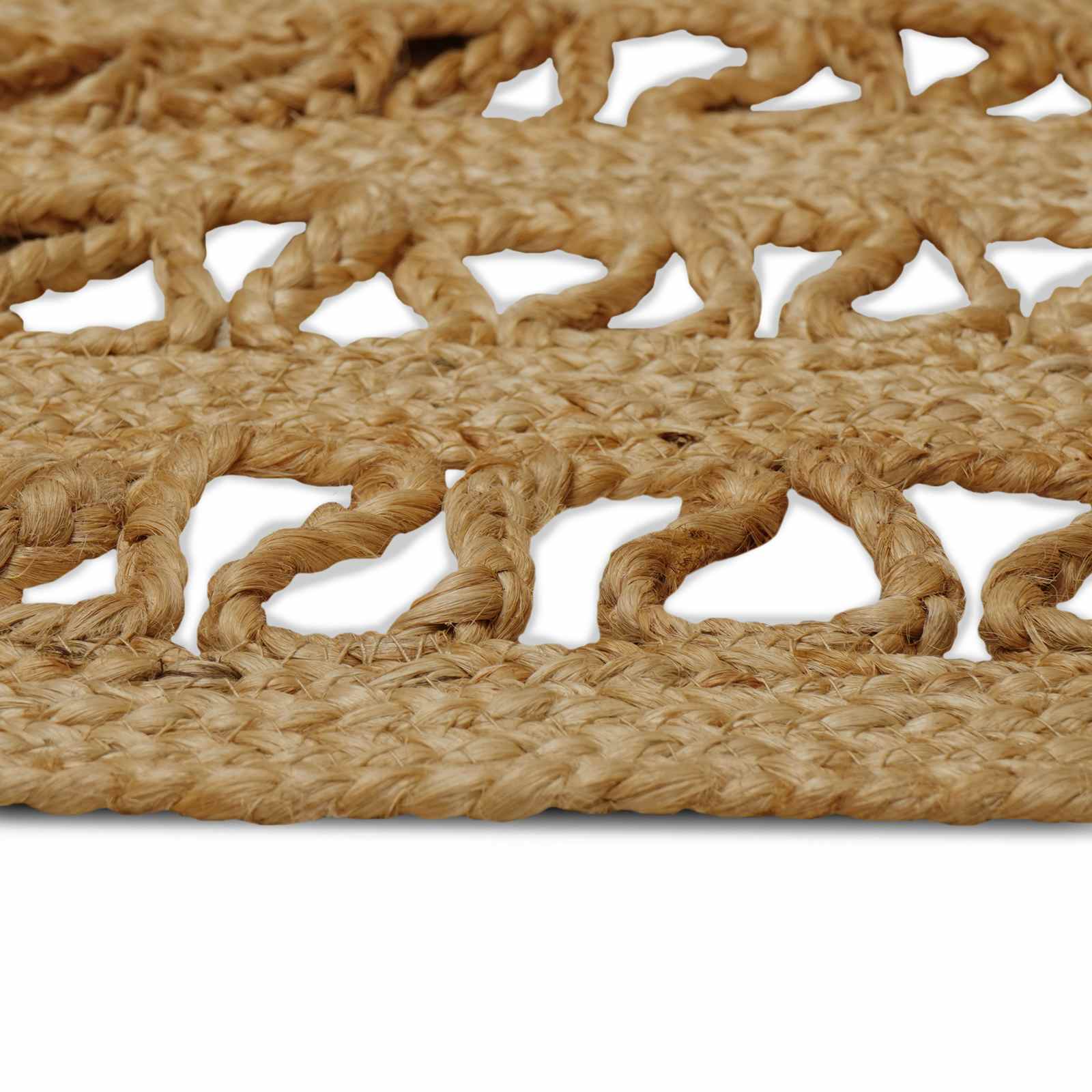 Bereichsteppiche Natur 152 x 245 cm Jute
