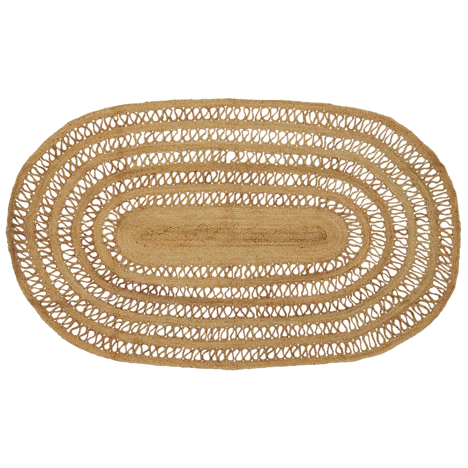 Bereichsteppiche Natur 205 x 305 cm Jute
