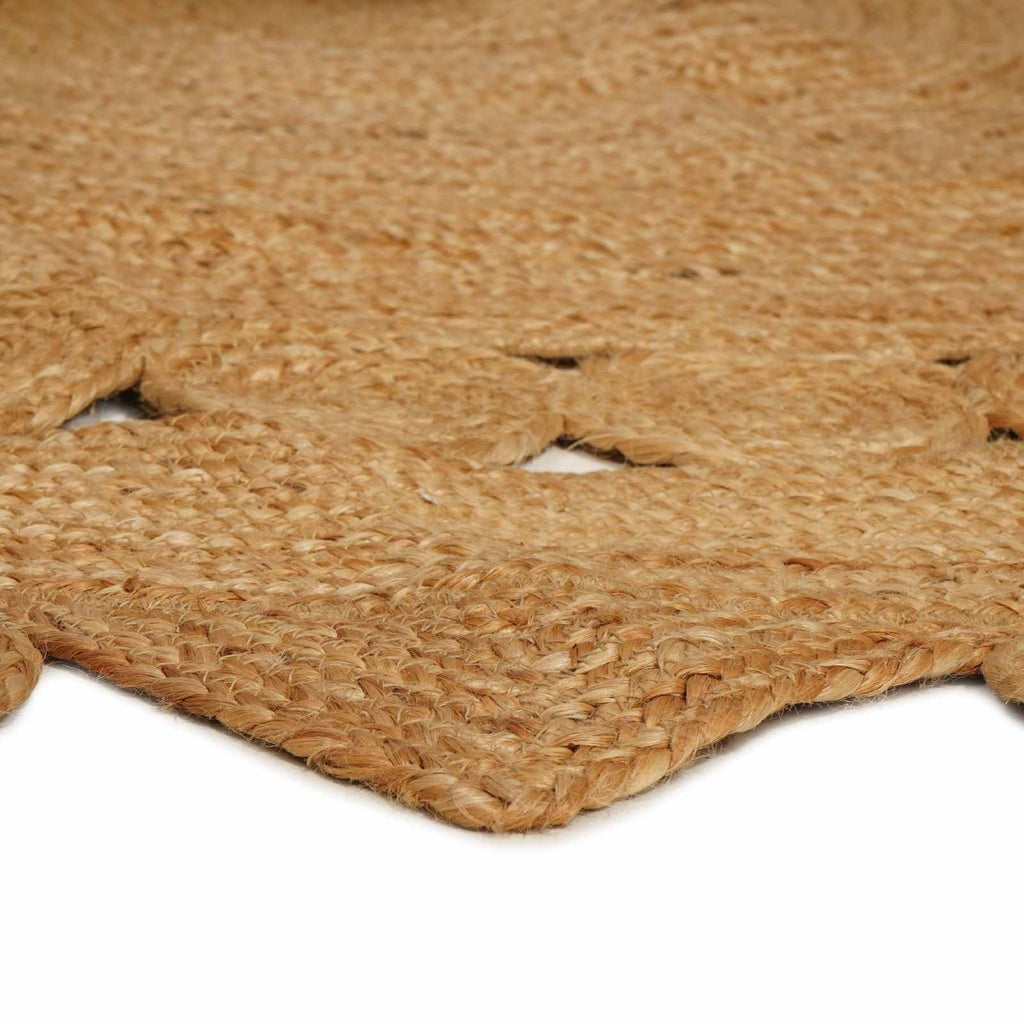 Bereichsteppiche Natur Ø 240 cm Jute