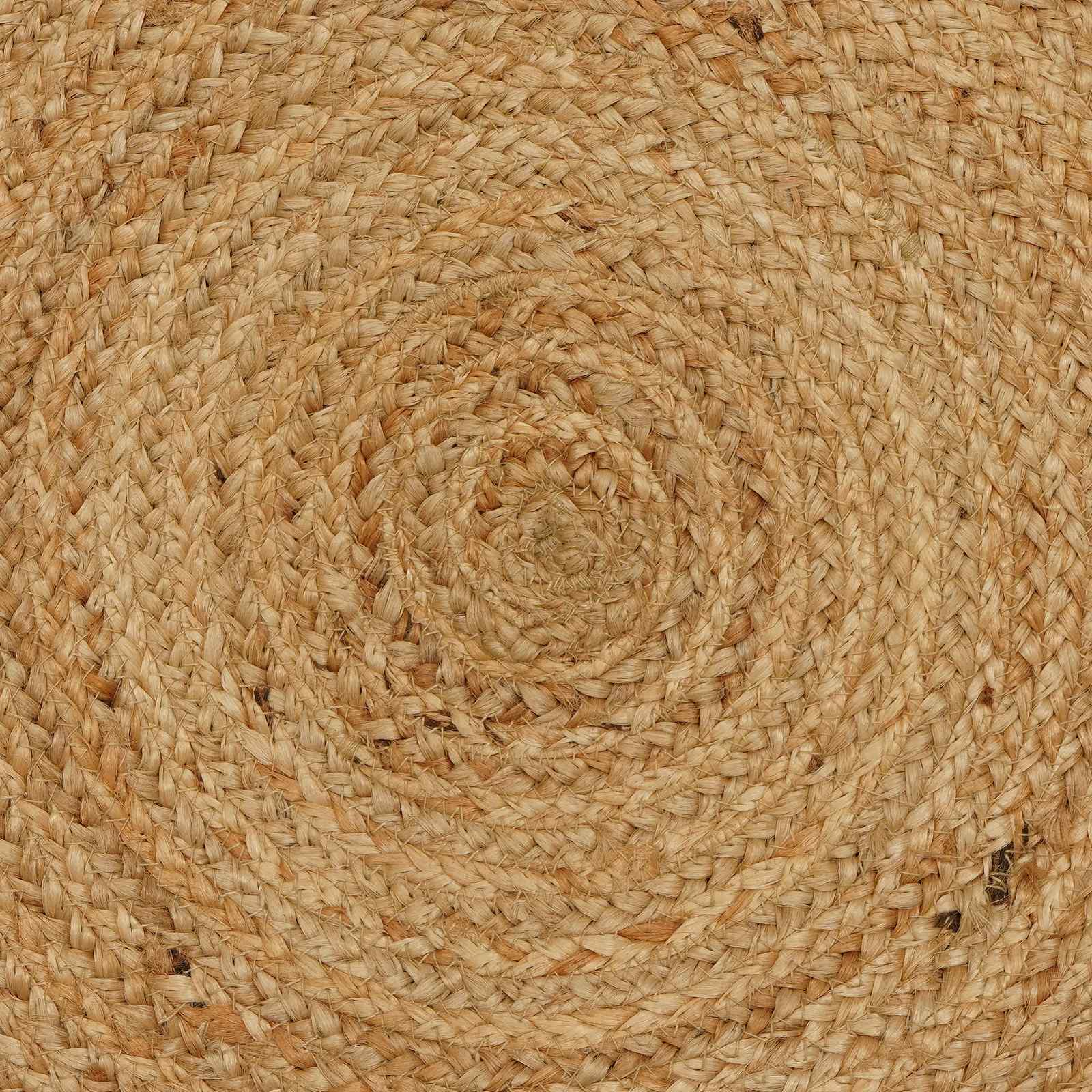 Bereichsteppiche Natur Ø 240 cm Jute