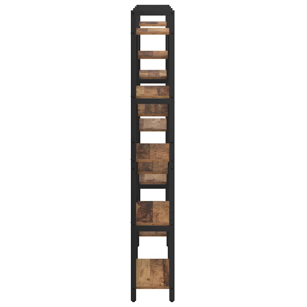 Bücherregal Altholz 156 x 25 x 167 cm Holzwerkstoff