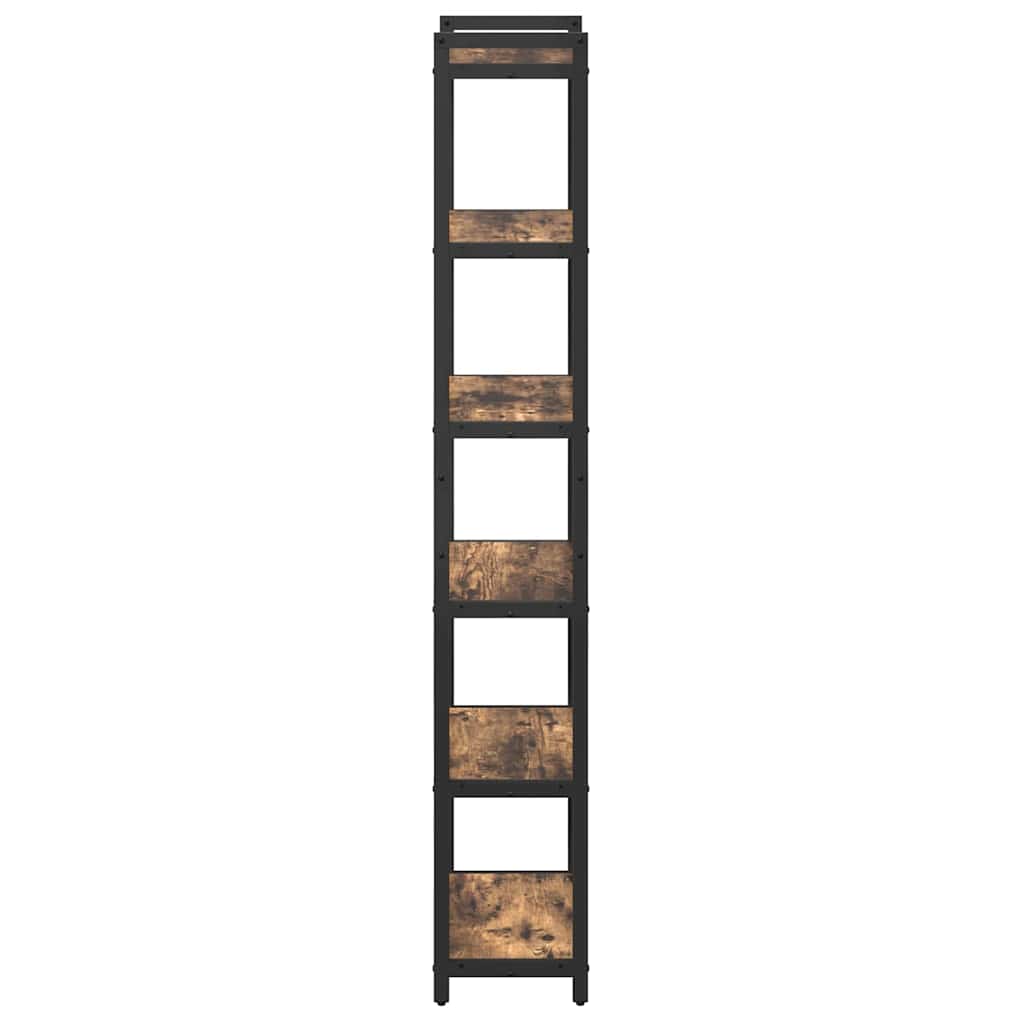 Bücherregal Geräucherte Eiche 40 x 30 x 189,5 cm Holzwerkstoff