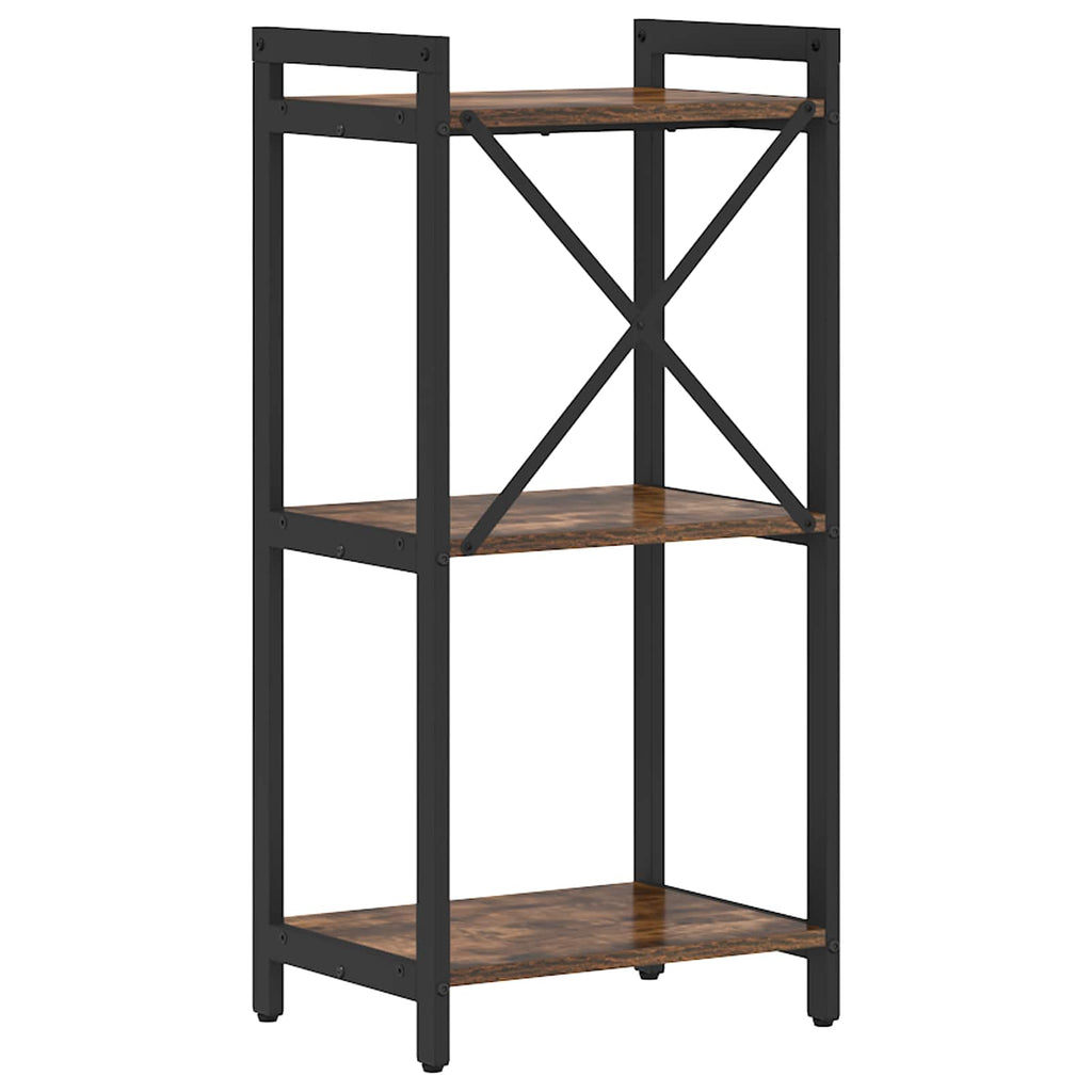 Bücherregal Geräucherte Eiche 40 x 30 x 85 cm Holzwerkstoff