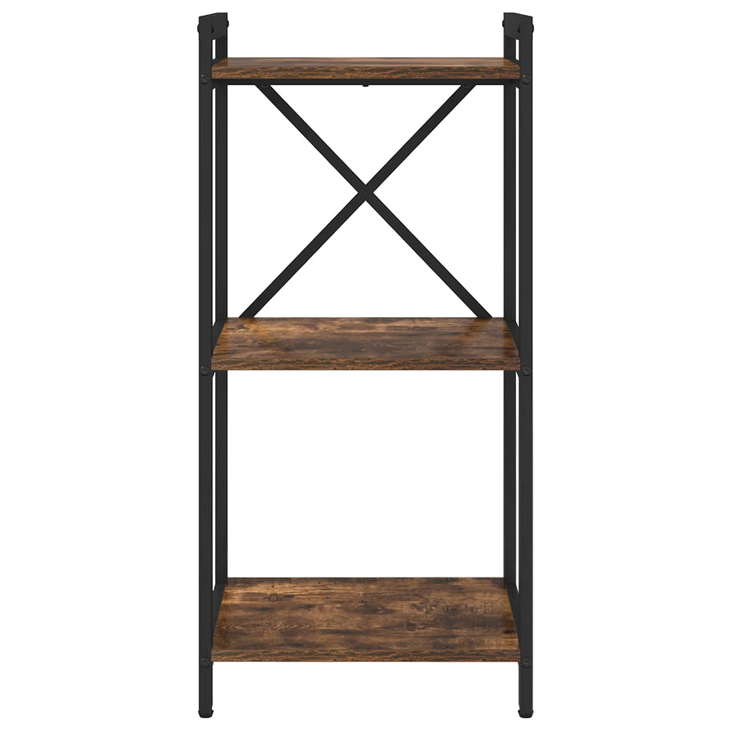 Bücherregal Geräucherte Eiche 40 x 30 x 85 cm Holzwerkstoff