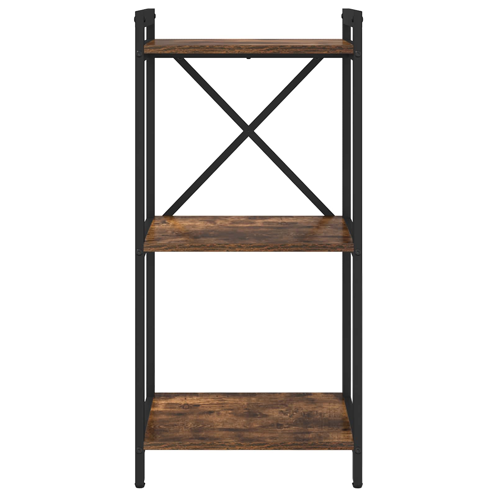 Bücherregal Geräucherte Eiche 40 x 30 x 85 cm Holzwerkstoff