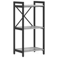 Bücherregal Grau Sonoma 40 x 30 x 85 cm Holzwerkstoff