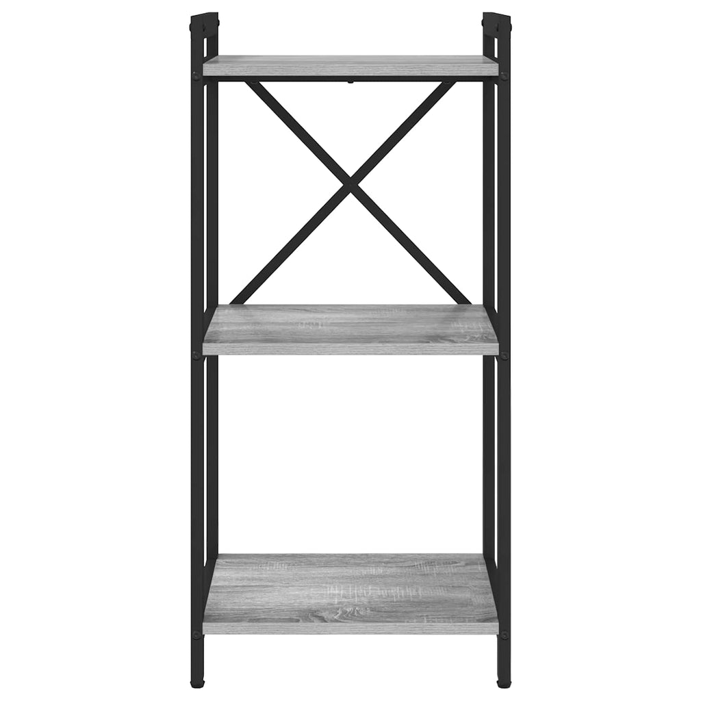 Bücherregal Grau Sonoma 40 x 30 x 85 cm Holzwerkstoff