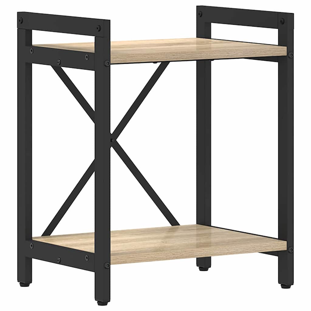 Bücherregal Sonoma-Eiche 40 x 30 x 50 cm Holzwerkstoff