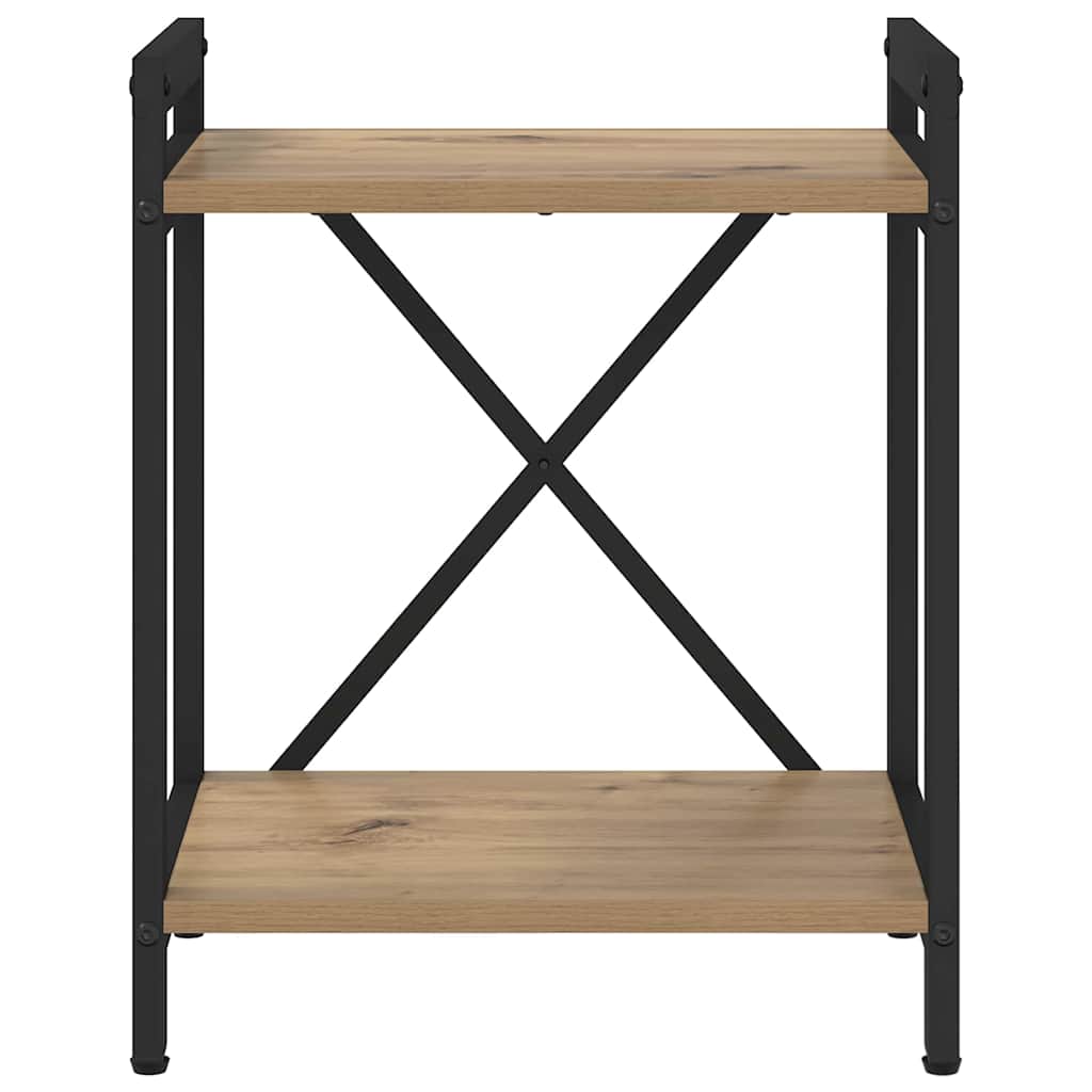 Bücherregal Artisan-Eiche 40 x 30 x 50 cm Holzwerkstoff