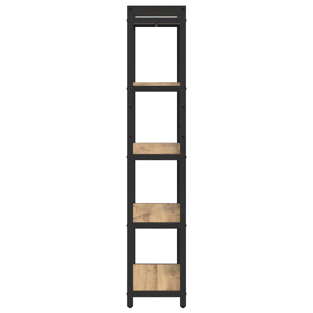 Bücherregal Artisan-Eiche 60 x 30 x 155 cm Holzwerkstoff