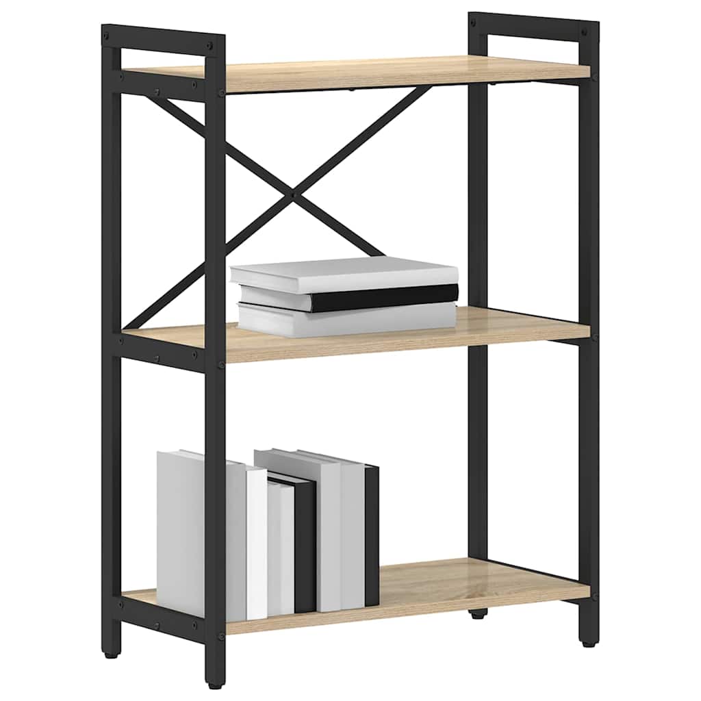 Bücherregal Sonoma-Eiche 60 x 30 x 85 cm Holzwerkstoff