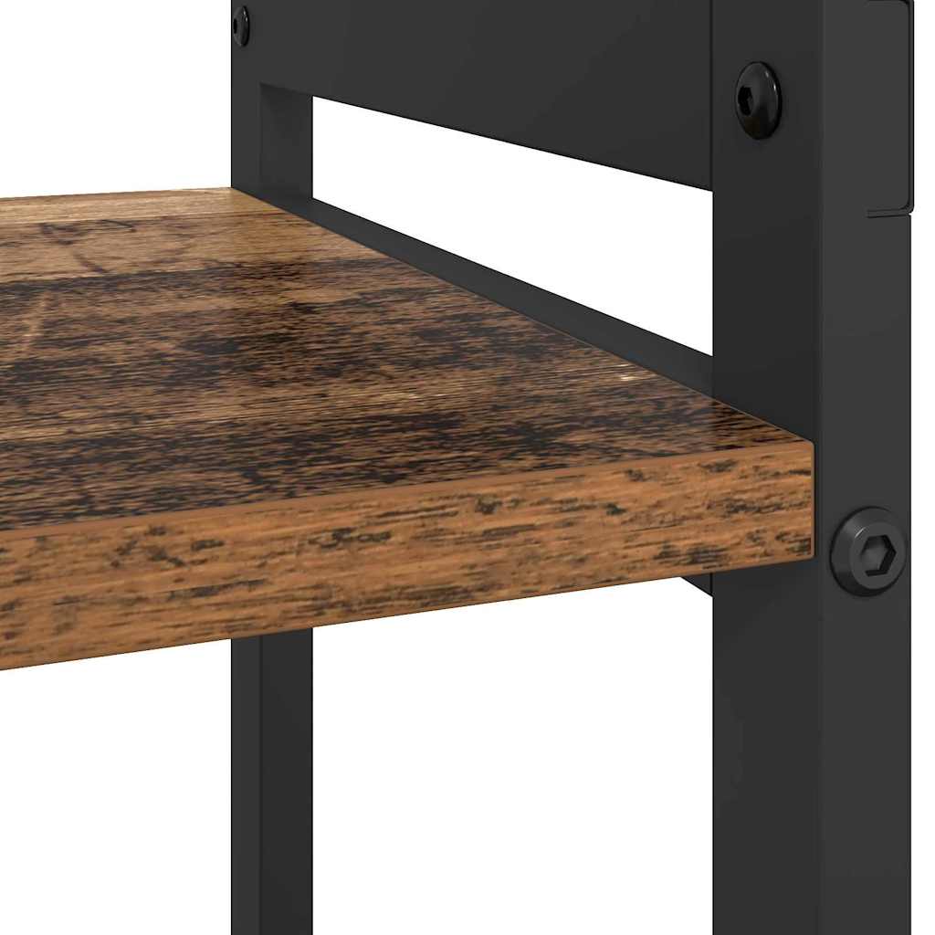 Bücherregal Altholz 60 x 30 x 85 cm Holzwerkstoff