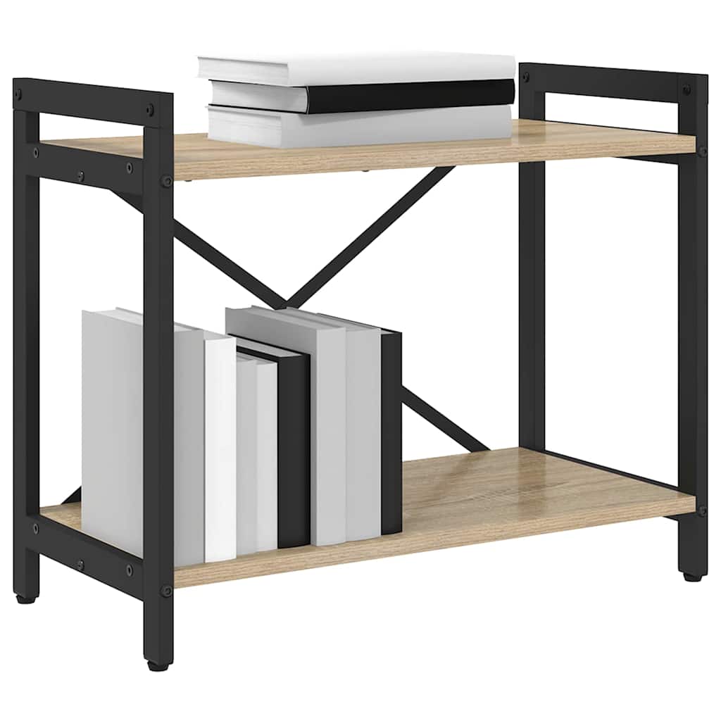 Bücherregal Sonoma-Eiche 60 x 30 x 50 cm Holzwerkstoff