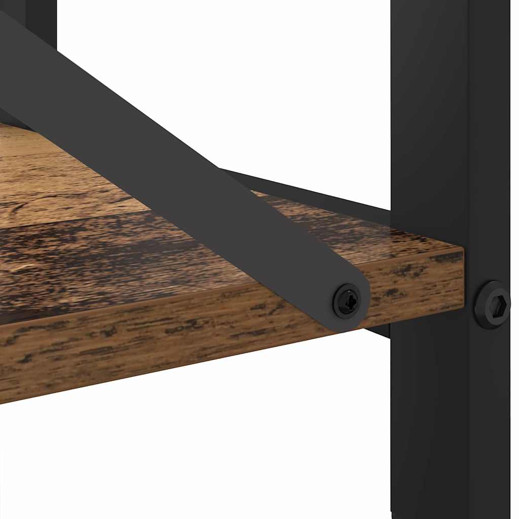 Bücherregal Altholz 60 x 30 x 50 cm Holzwerkstoff