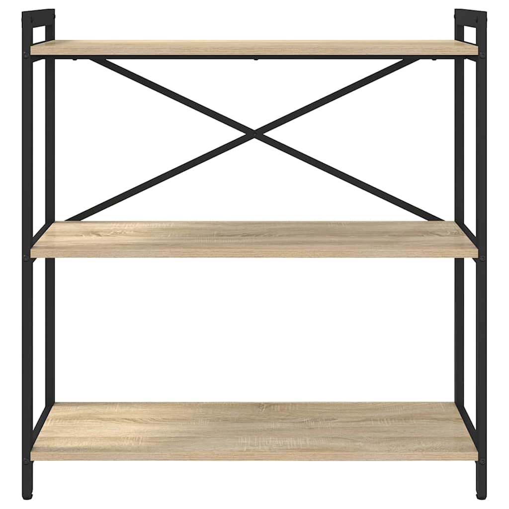 Bücherregal Sonoma-Eiche 80 x 30 x 85 cm Holzwerkstoff