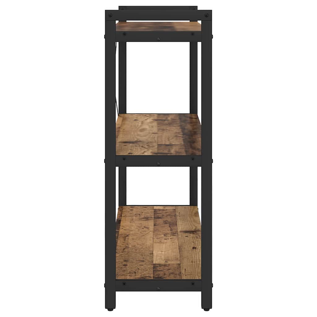 Bücherregal Altholz 80 x 30 x 85 cm Holzwerkstoff