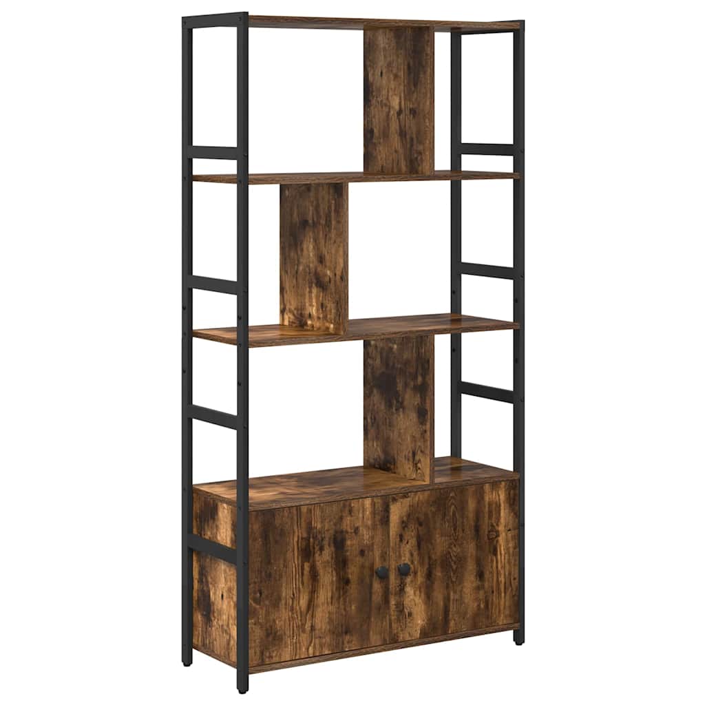 Bücherregal Geräucherte Eiche 80 x 30 x 155,5 cm Holzwerkstoff