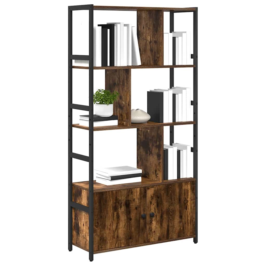 Bücherregal Geräucherte Eiche 80 x 30 x 155,5 cm Holzwerkstoff