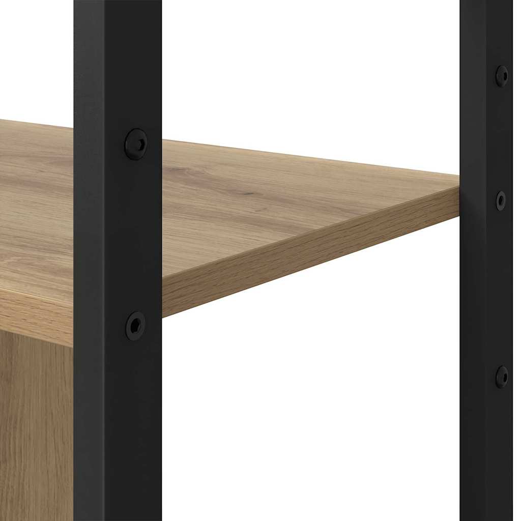 Bücherregal Artisan-Eiche 80 x 30 x 155,5 cm Holzwerkstoff